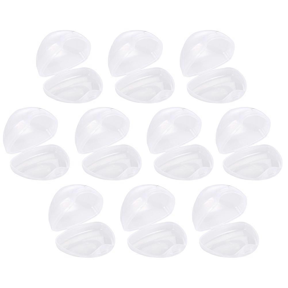 Baby Pacifier Box Portable Storage for 10Pcs Transparent Toddler Cases