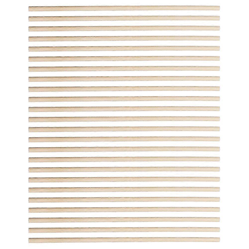 Wooden Dowel Rods for DIY Crafts 200 Pieces Khaki Composite Material 0.15 inch Diameter