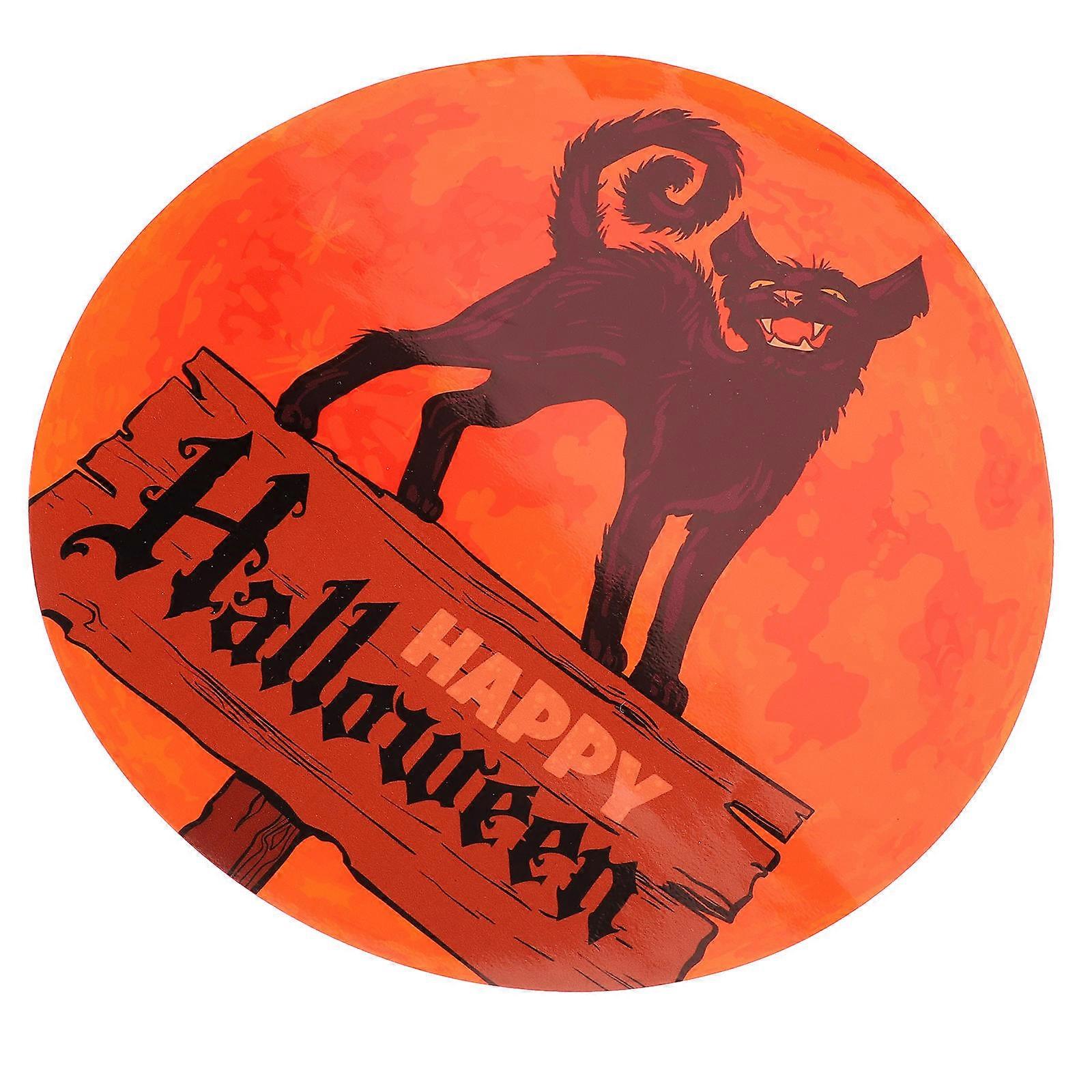 PVC Glow In The Dark Halloween Wall Decal For Bedroom And Living Room 30CM X 30CM 1Pcs