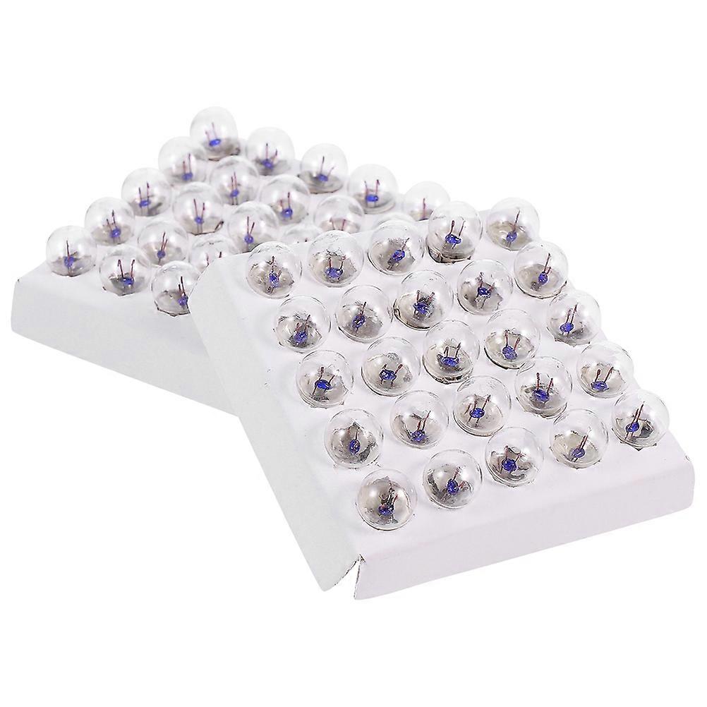 50Pcs Electrical Experimental Tools Mini Light Bulbs For Laboratory Use Round Shape