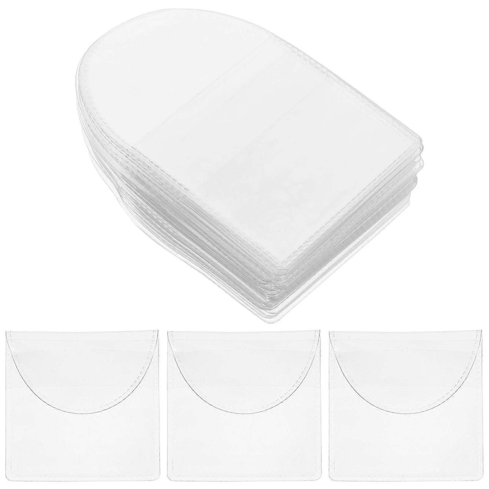 40pcs Transparent PVC Coin Bags Coin Holder Storage Pouch for Preservation, , Souvenir Displays, and Events