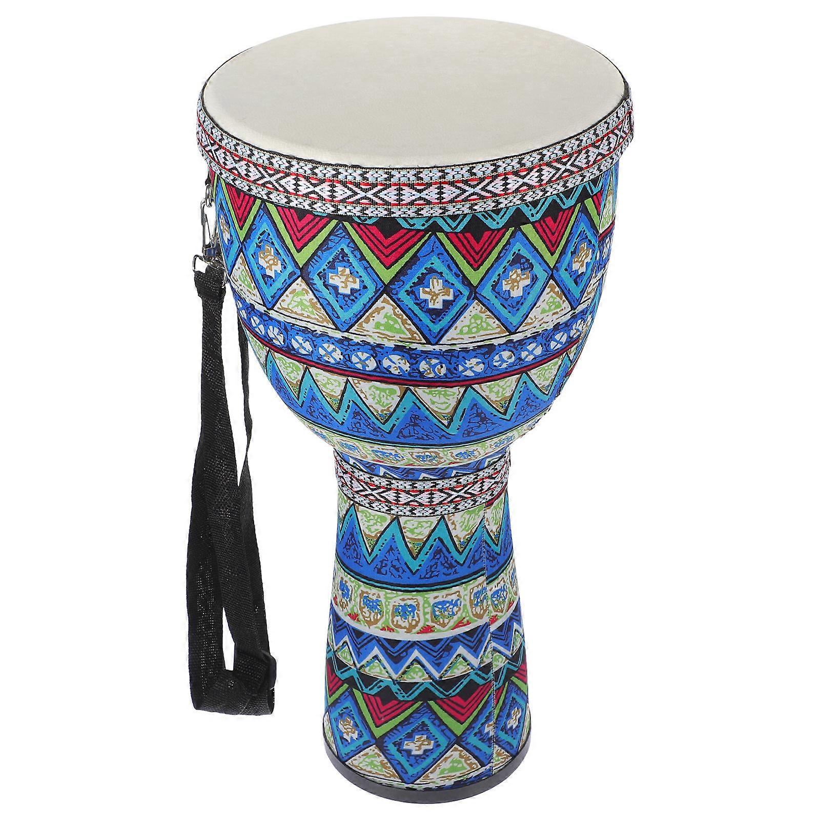 Musical Instrument Djembe Drum Lightweight For Kids Suitable In Beginner Practice 8.5 Inches 1Pcs