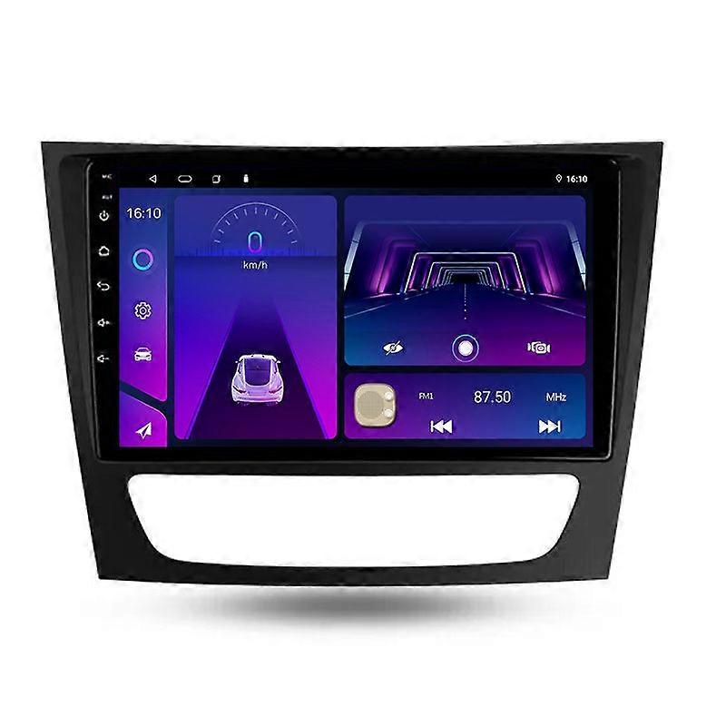 2 Din For E Class S211 W211 CLS Class C219 2002 - 2010 Carplay 4G WIFI Android Auto Car Radio Player Stereo Car Multimedia Video player GPS Navigation