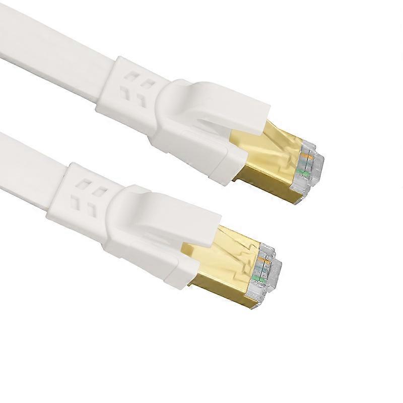 Flat Network Cable Pure Copper Gigabit Shielded Finished RJ45 Data Center