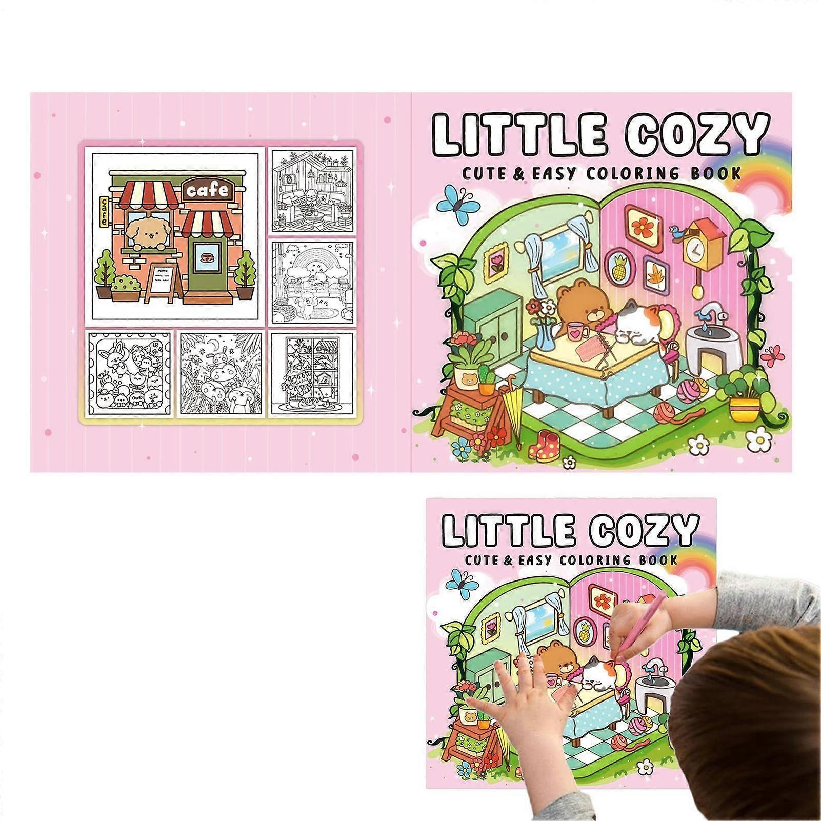 Coloring Book Portable Learning Activity For Kindergarten School On The Go