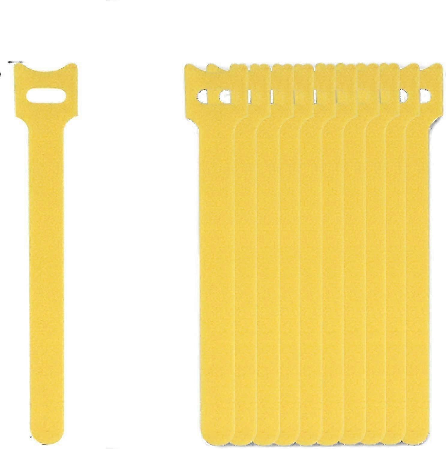 2025 100-Pack Reusable Cable Ties - 6-Inch Hook and Loop Cord Ties for Earbud Headphones, Phone Wires, and Wire Management