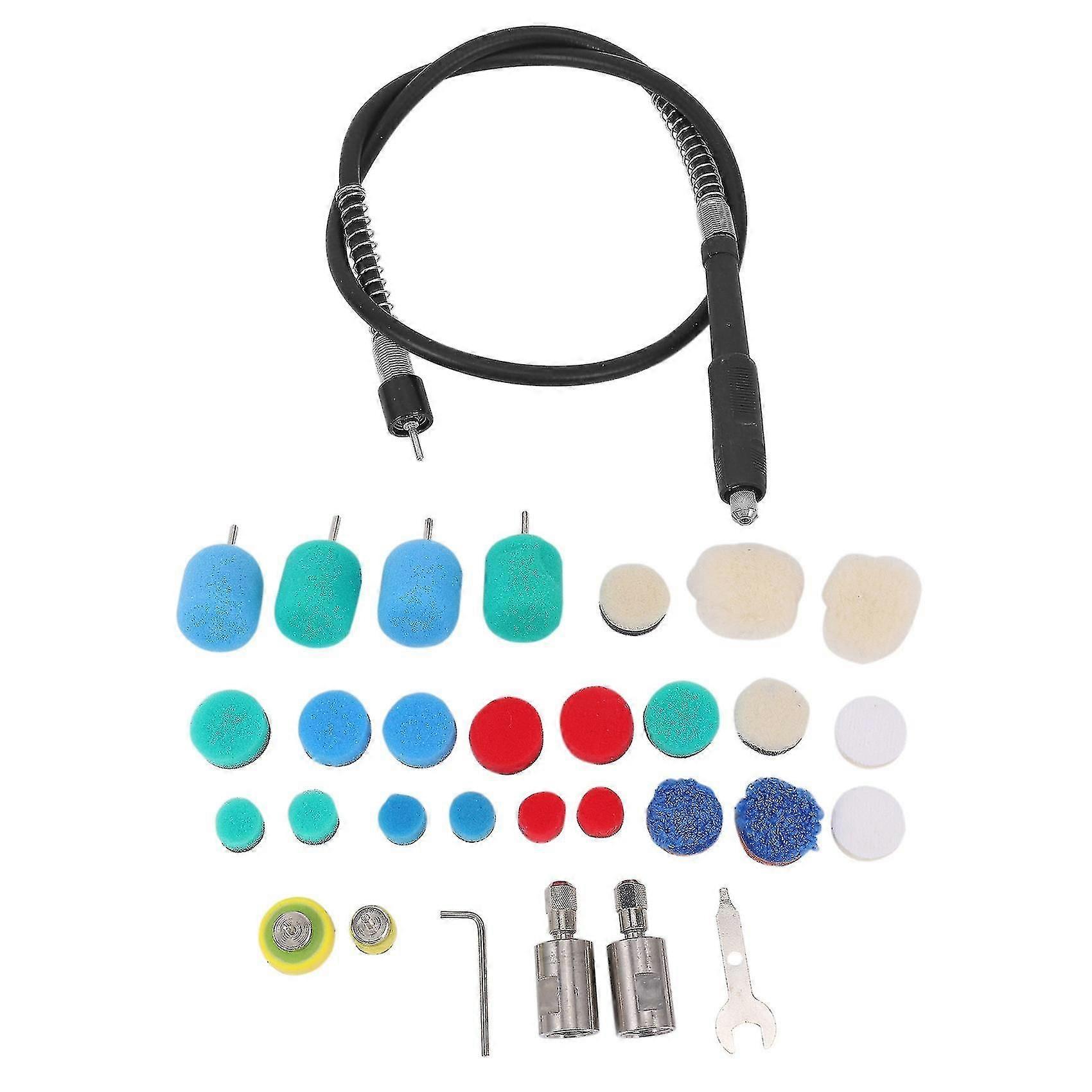 Kit de Eixo Mini Detalhamento com Rosca M14 de 5/8 Polegadas - Compatível com Ferramentas Rotativas