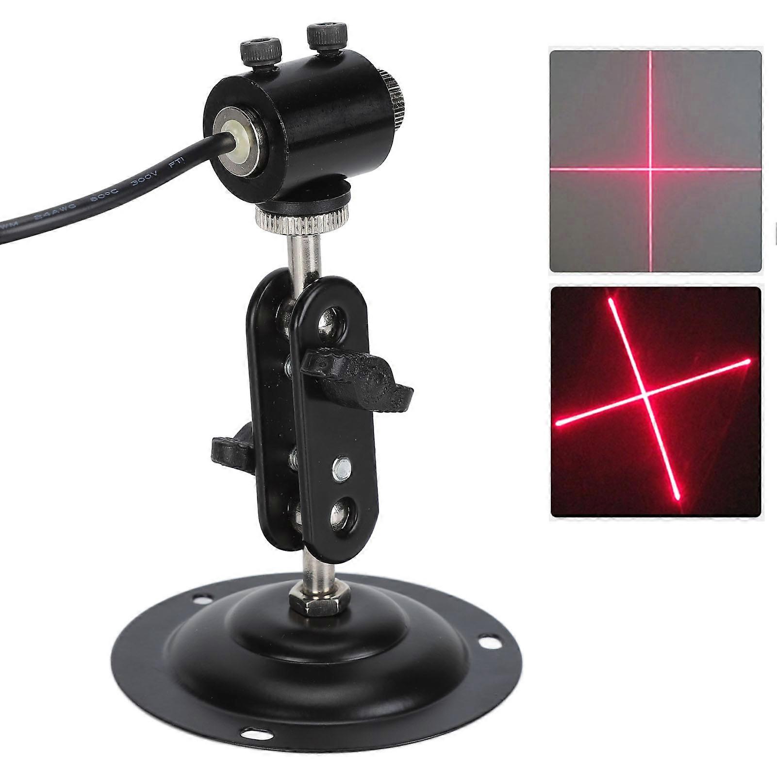 Cross Laser Module Red Line Dot Focusable Locator Alignment Tool  AC