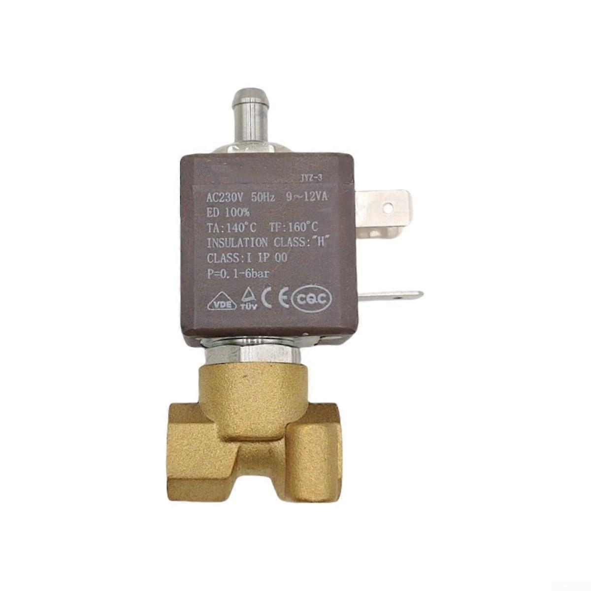 Three-Way Magnet Valve 230V AC for Coffee Machines, Reliable Operation, 6bar Pressure, Compatible with Various Models