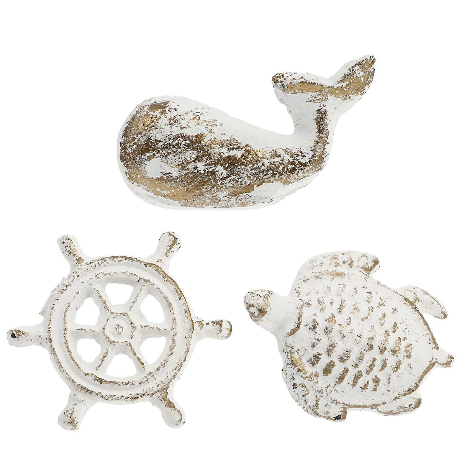 1 Set Creative Sea Themed Cabinet Handles Creative Drawer Handle Accessories