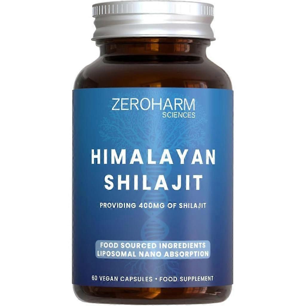 ZeroHarm Liposomal Himalayan Shilajit 400mg Capsules 60