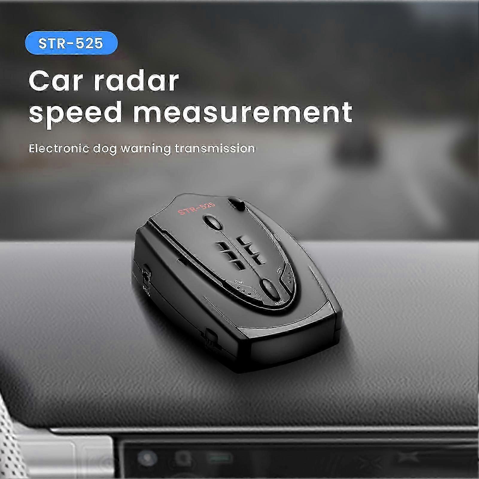 Auto Radar Detector Long Range 360 graden detectie plastic volledige frequentie detectie snelheid radar detector voor voertuig