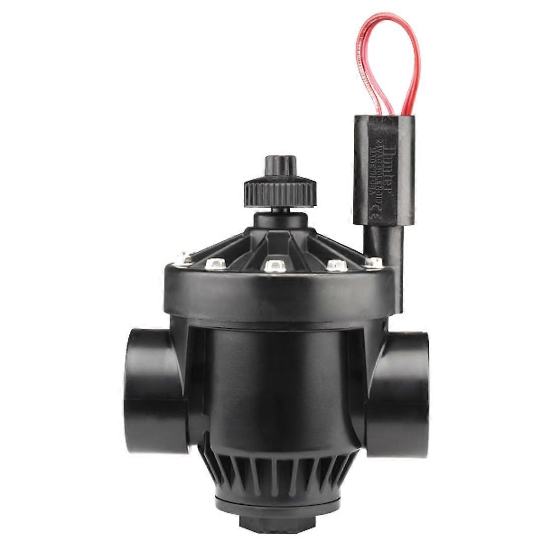 PGV Valve 11/2 Inch Plastic Globe and Angle Valve With Flow Control, Female Thread Inlet and Outlet