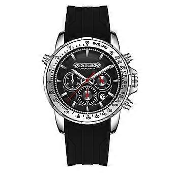 OCHSTIN 6125A Multi Fonction Chronographe Hommes Sports Silicone Quartz Étanche Hommes Montre