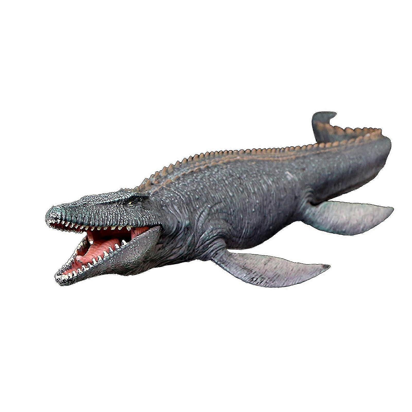 Élethű Mosasaurus dinoszaurusz modell nagy valósághű gyerek játékfigura