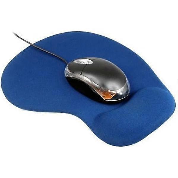 Blue Comfortable Wrist Rest Gel Support Mat Mouse Pad Soft for Computer Laptop