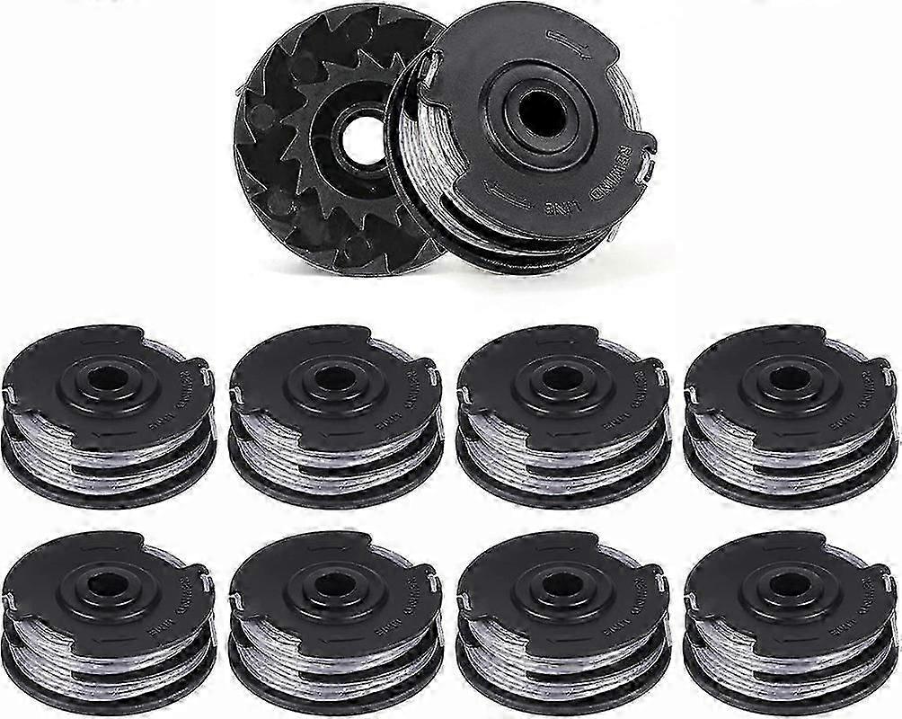 F016800351 Replacement Spool Line 6m X 16mm Dual Line String Trimmer Replacement Spools For Bosch Art 30-36 Li Art 30 Art 27 And Art 24 (10 Spools)