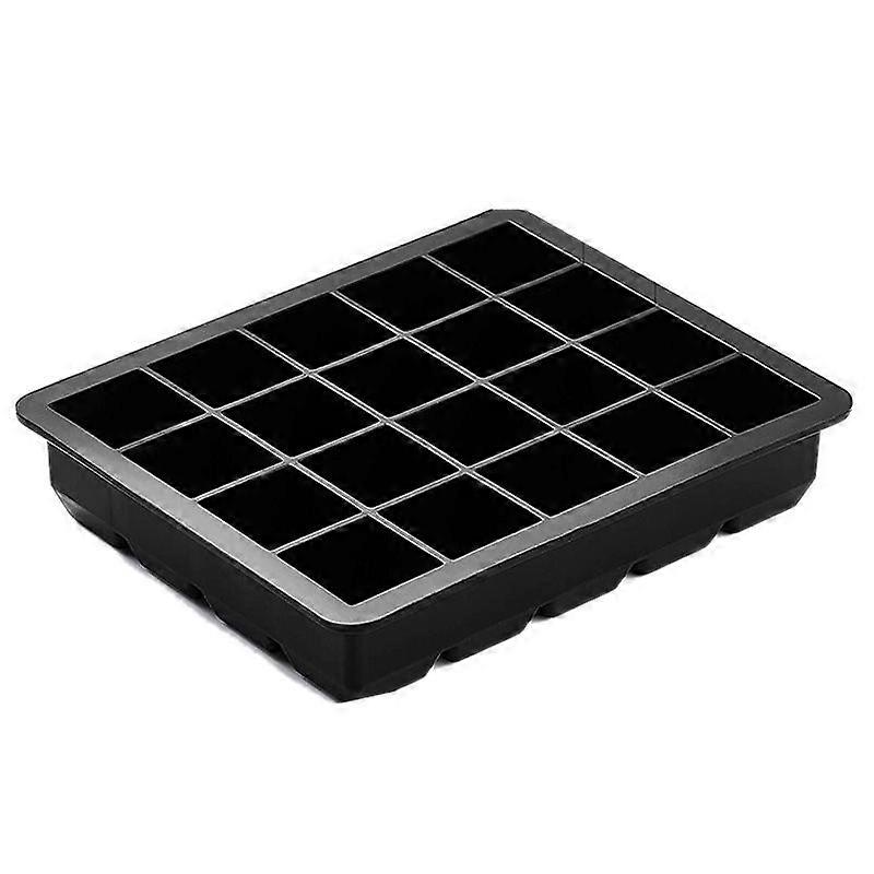 Silicone Trays 1inch Ice Tray Small Cube, 40 Cavities Square Mold for Chilling Making Ice