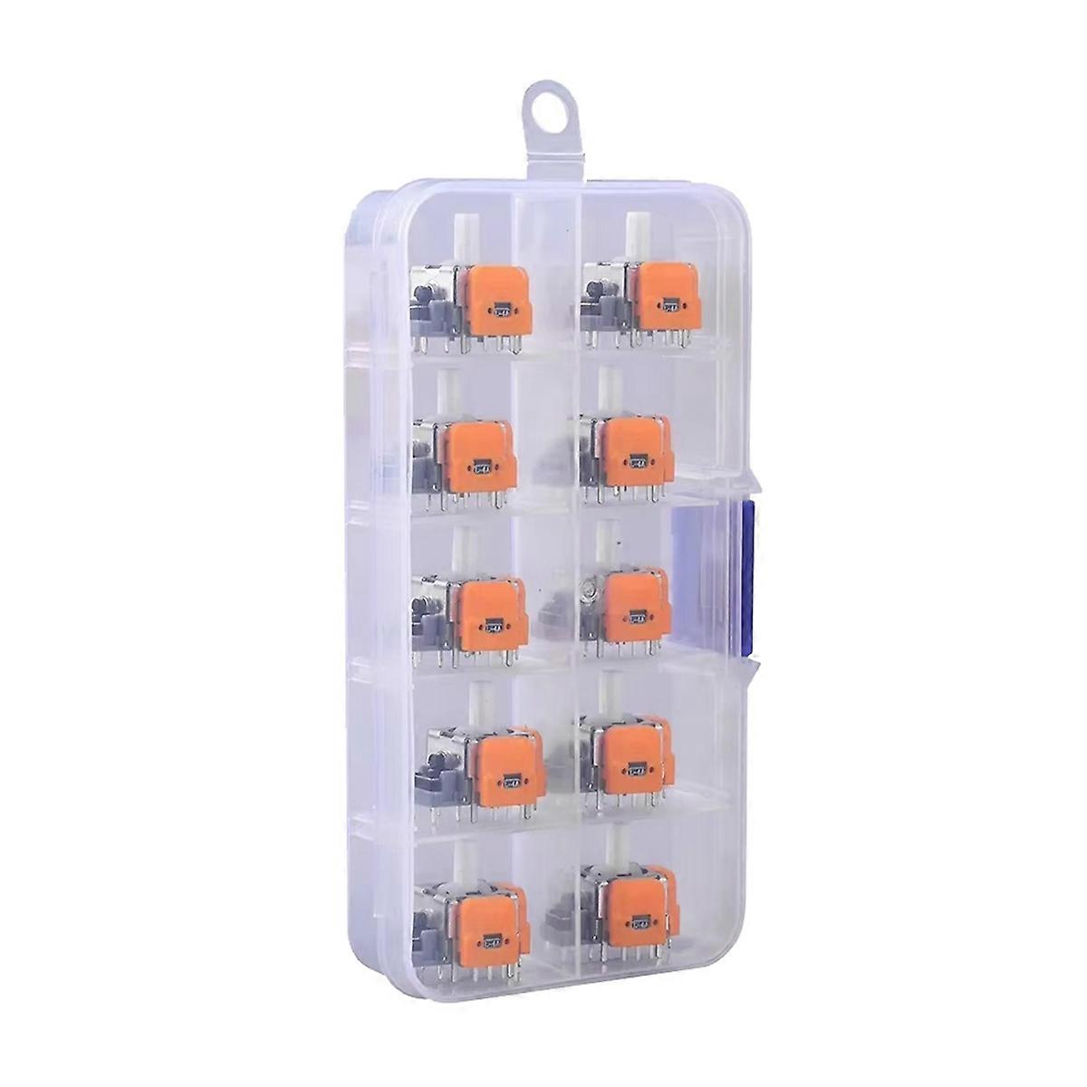 10PCS Hall Electromagnetic Joystick for Switch Pro Gamepad Repair Parts Joystick Module No Drifting Thumbsticks