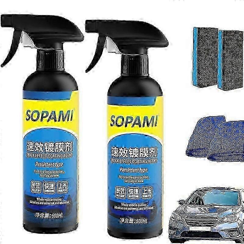 SOPAMI Quick Wax Polish -suihke autoon ja moottoripyörään