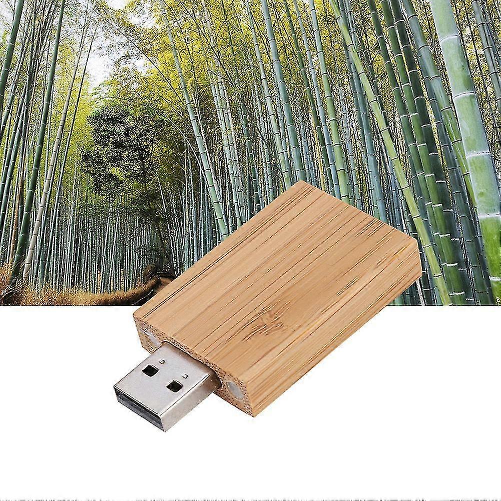 Wooden Long Shape Flash Drives Storage USB 2.0 U Disk Memory Stick (32G)