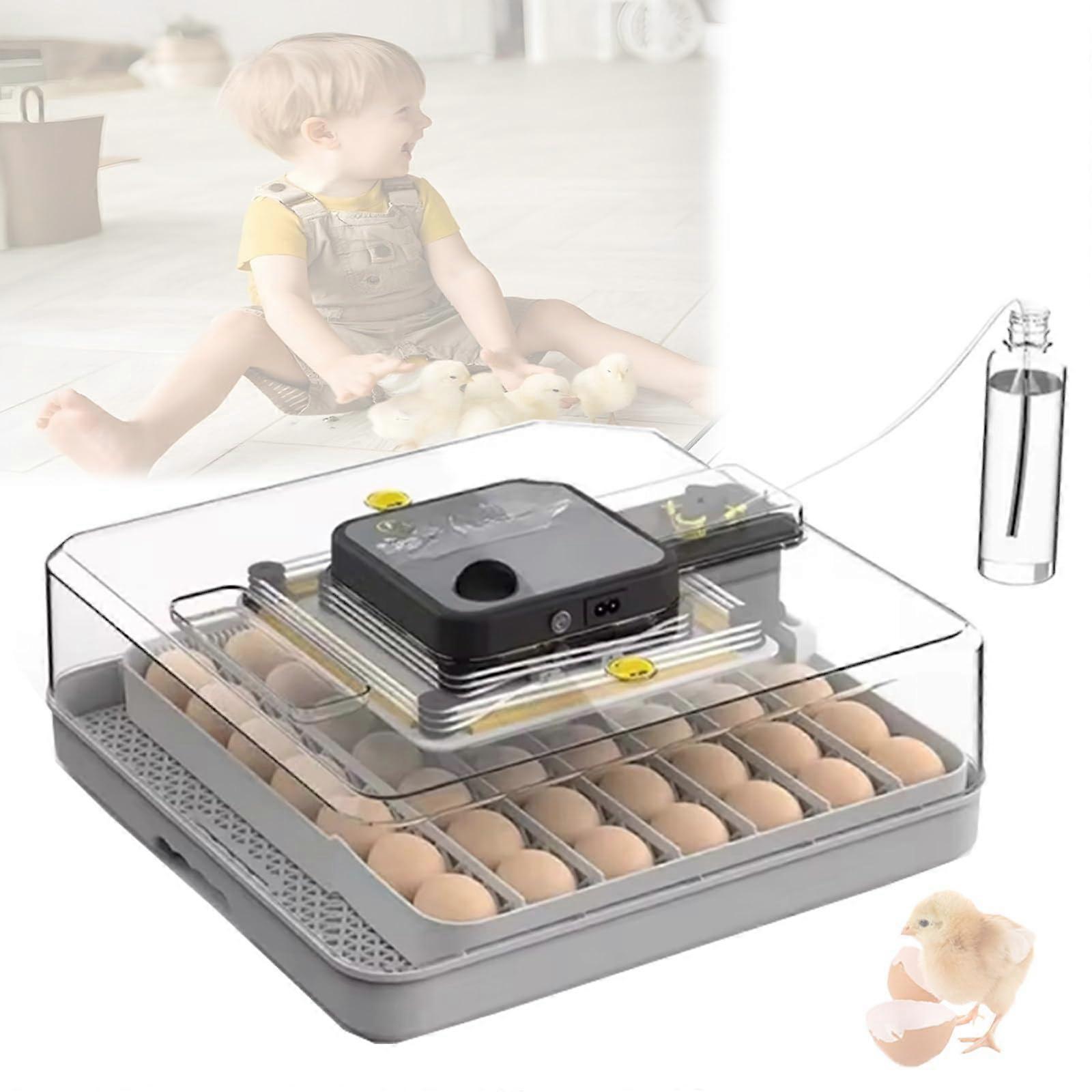 48 Egg Incubators For Hatching Eggs Fully Automatic Turning Humidity Control LCD Display 220V Chicken Duck Quail Eggs