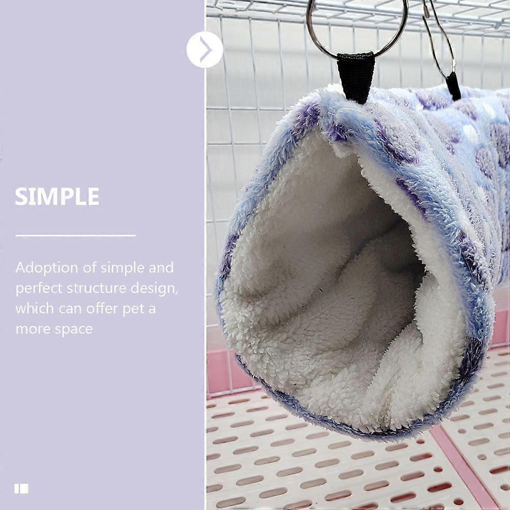 Hanging Tunnel for Hamster Ferret Hammock Sugar Glider Hammock Hanging Hamster Toy
