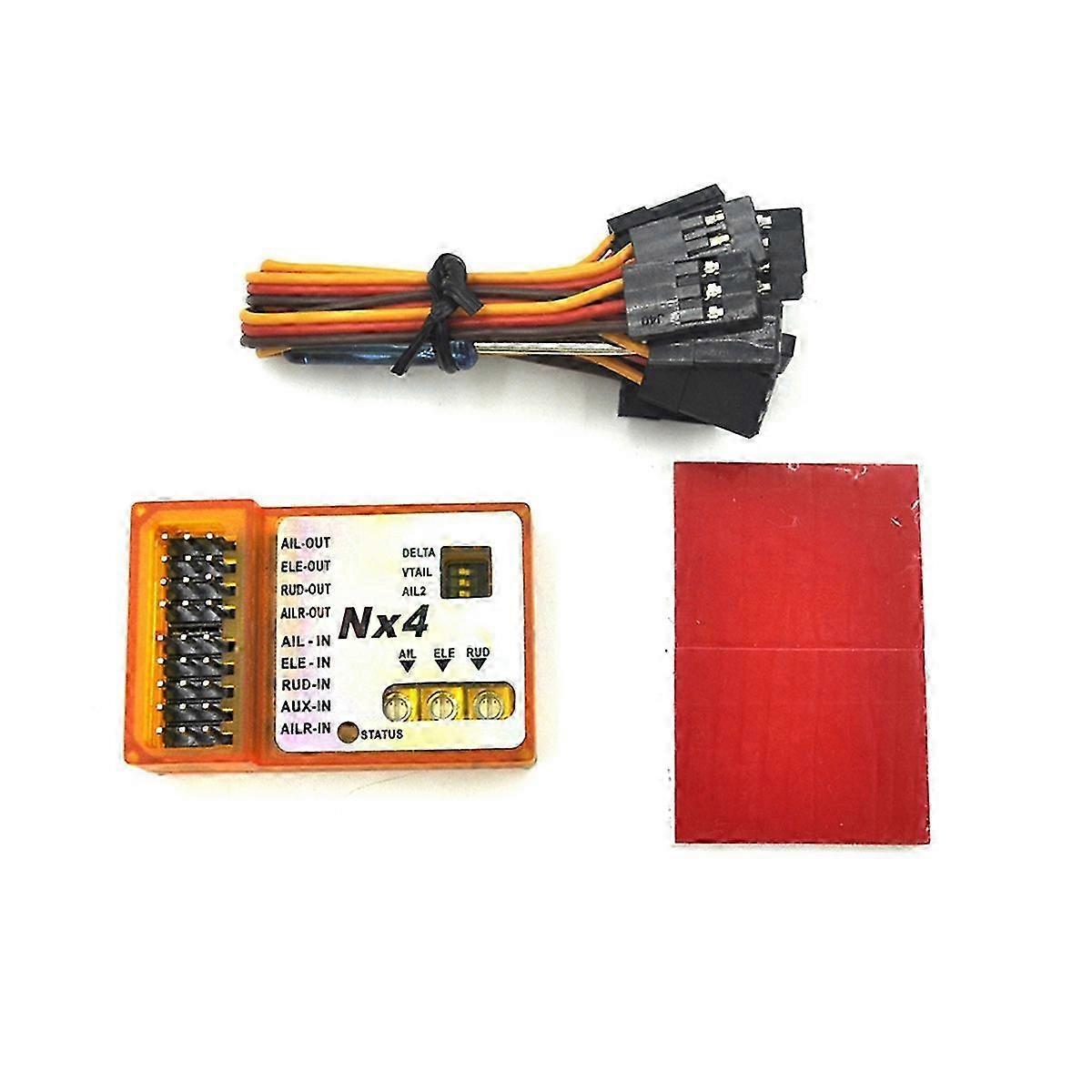NX4 PRO Flight Controller with 3D Flight Gyroscope - Balance for Fixed-Wing Aircraft - Rate & Hold Function