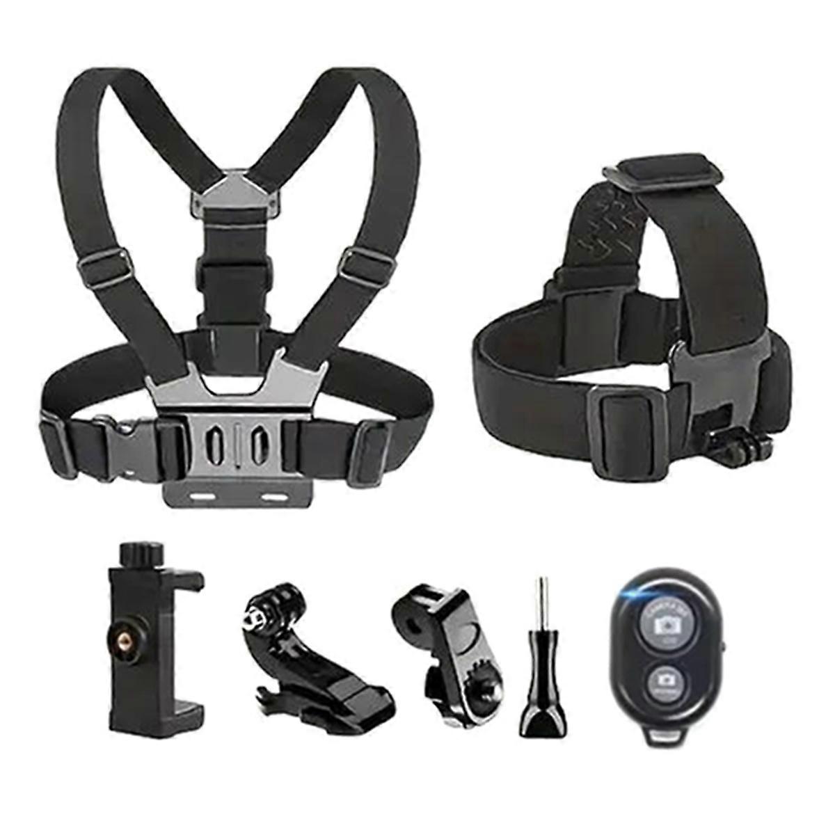 360° Rotatable Smartphone Chest Strap Mount for