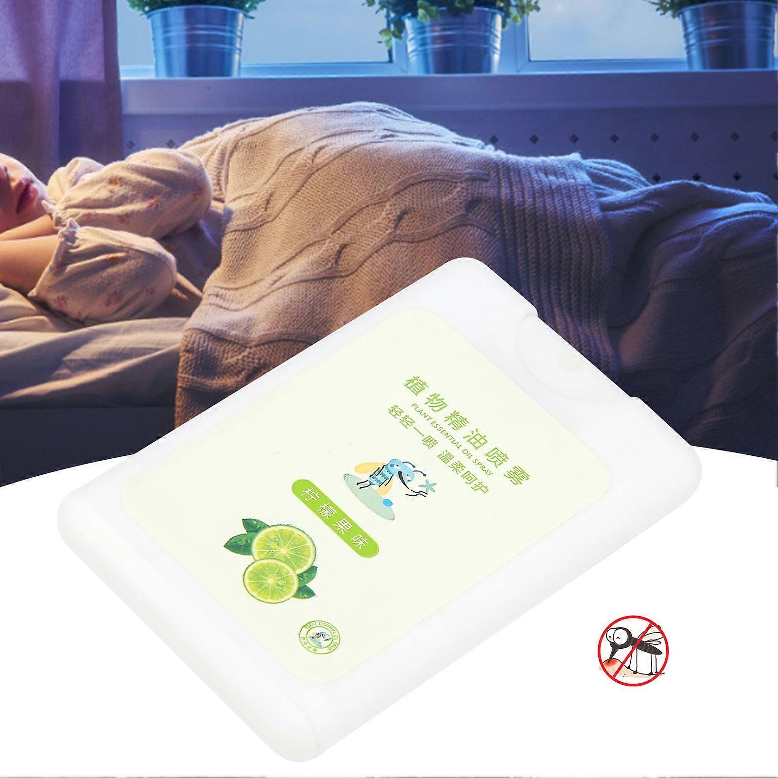 Portable Mosquito Repellent Spray 18ml Lime Essential Oil Safe