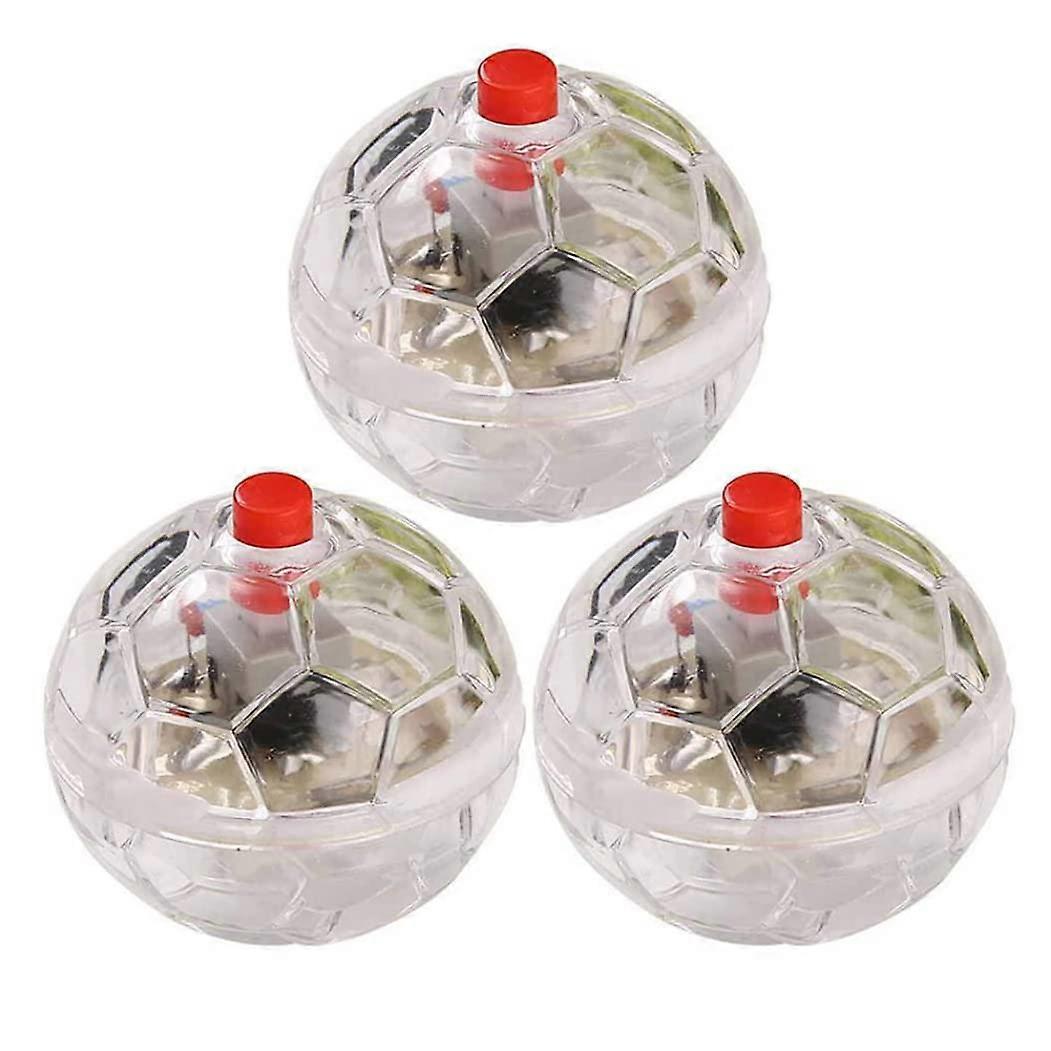 Ghost Touch Activated Flashing Balls 3Piece Set LightUp Pet Toy Ball For Cats And Dogs