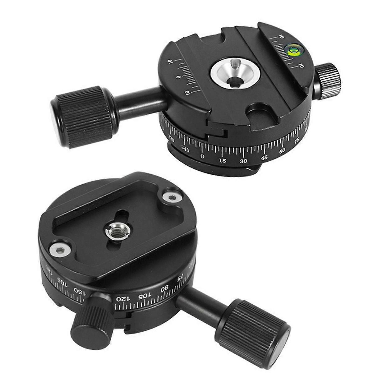 360° Panoramic Photography Accessories Dslr Camera Tripod Head Mount for Quick Release Plate Adapter