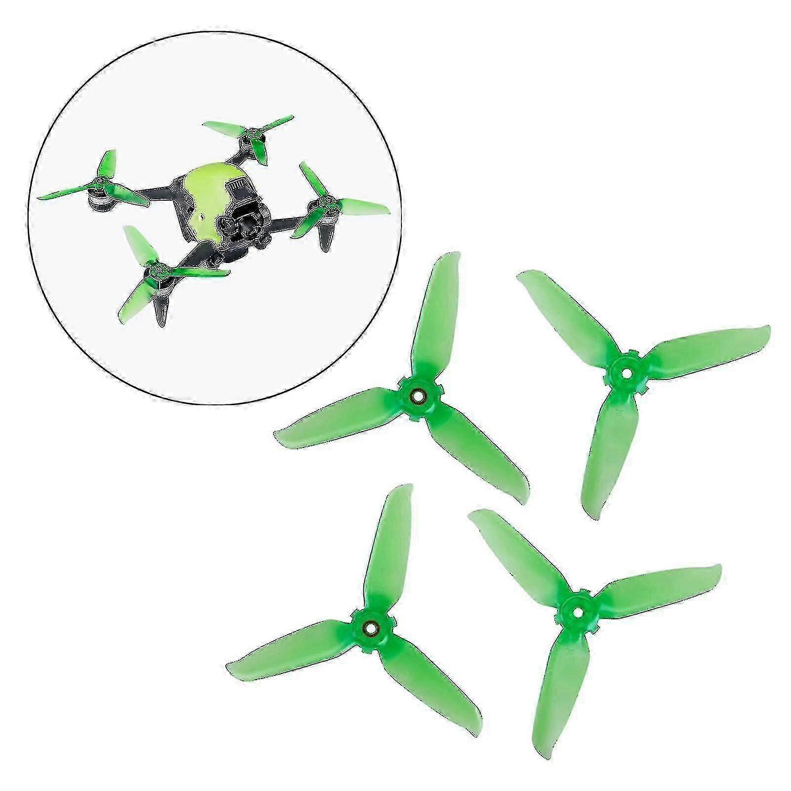 Quick Release Upgrade Propellers Fit For Dji Fpv Rc Drone Helicopter Quadcopters - 4pcs Red 4pcs Green
