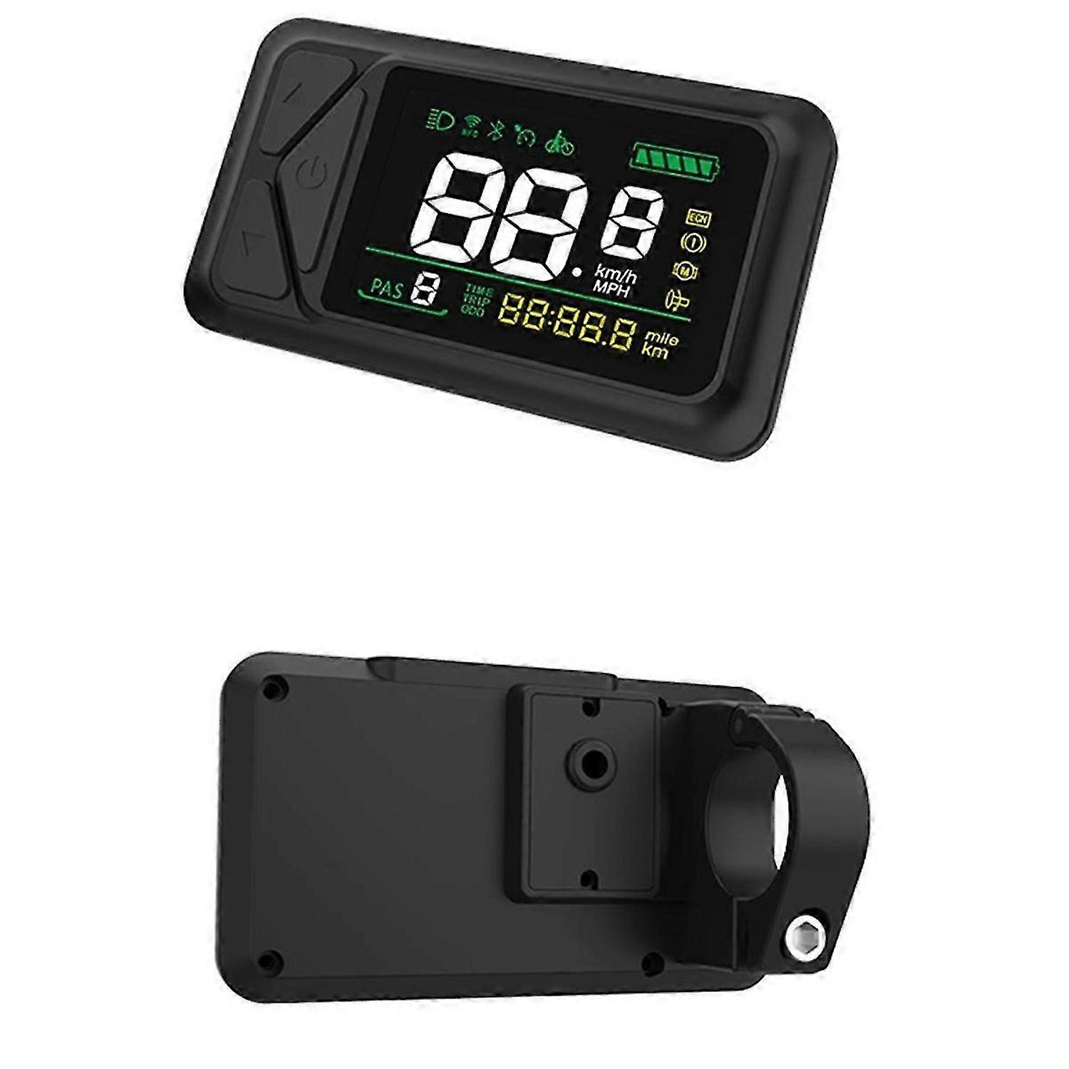 E-Bike-Display, 36 V, 48 V, 60 V, E-03N LCD-Display, 5-polig, für Elektroroller, Smart-LCD-Farbbildschirm, Messgerät mit SM-Stecker