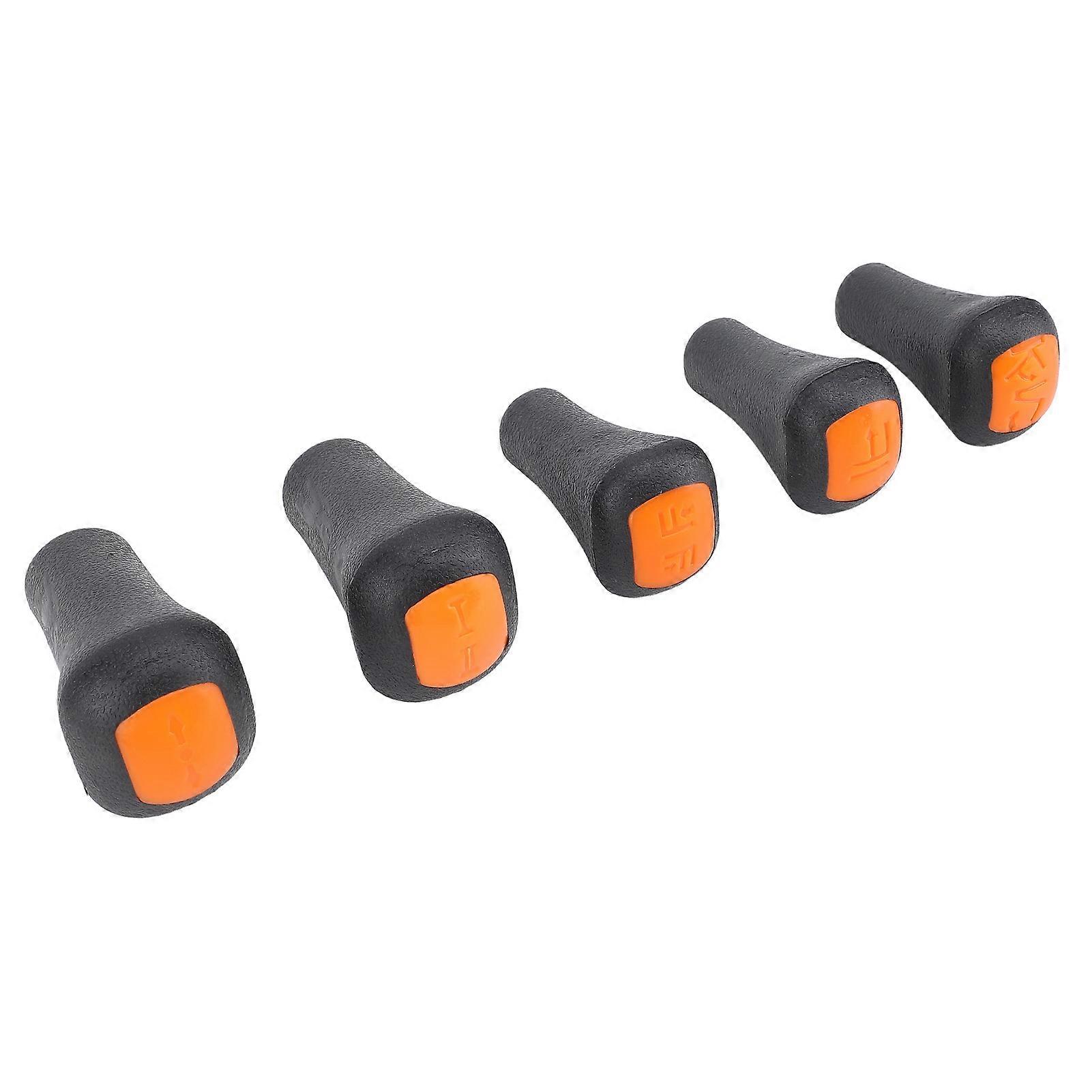 Forklift Lever Knobs Set Soft Rubber Grip Universal Fit Handles
