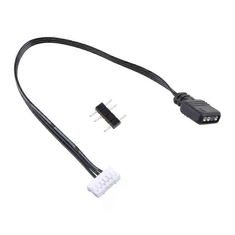 Fan Controller 5V 3 Pin to 6pin 4Pin Transfer Adapter Cable 5V ARGB 3P to 4P 6P
