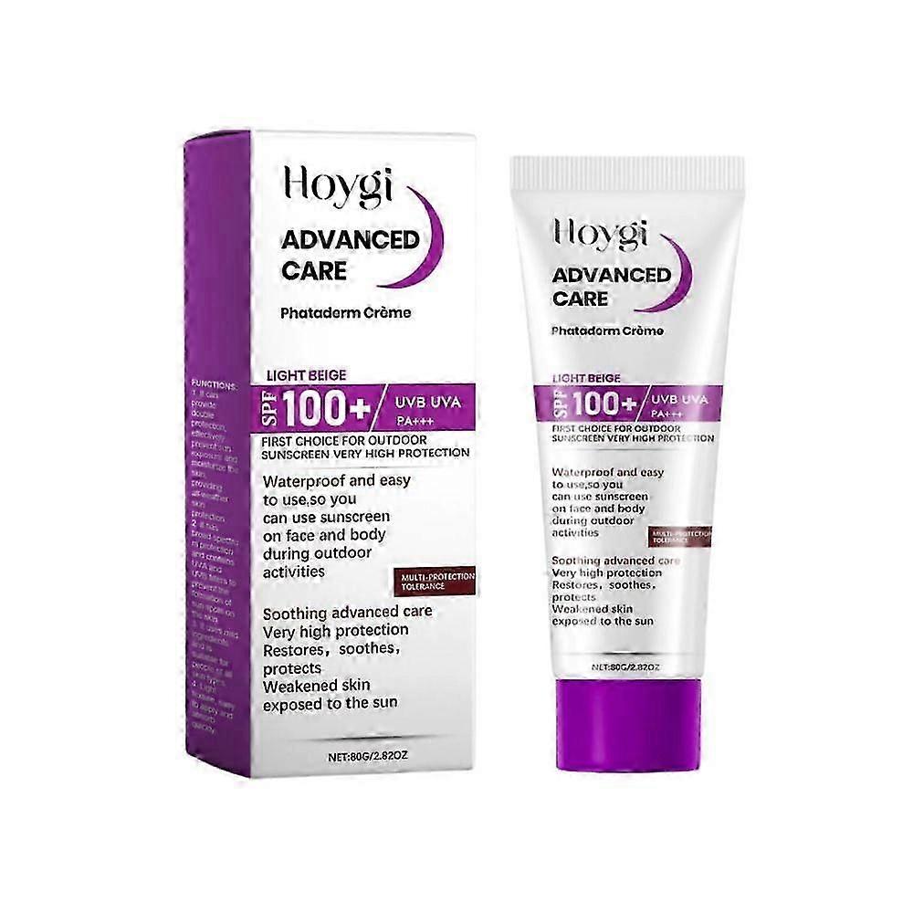 Sunscreen SPF 100+, Ultra Light UV Protetion Face Sunscreen, Sunscreen for Face & Body with Broad Spectrum UV Protection