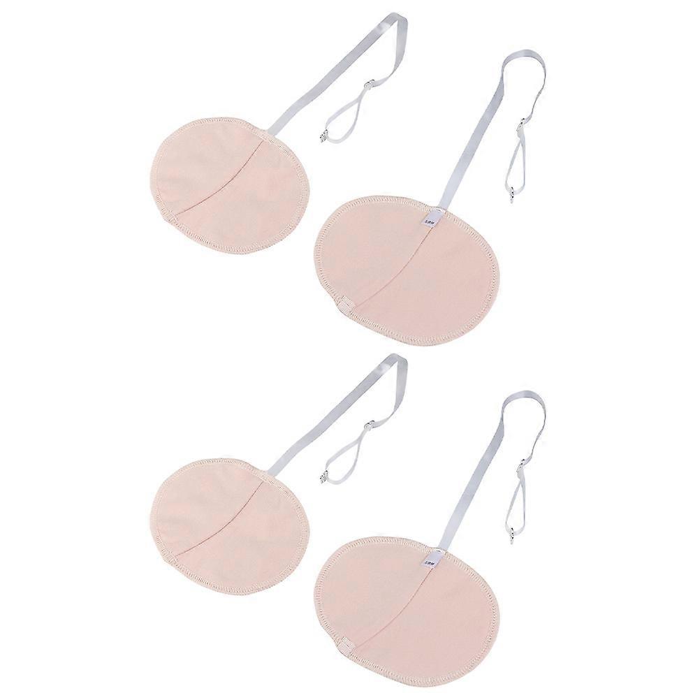 Cotton Underarm Sweat Pad for Absorbing 2Pairs Non Visible Comfortable Pads