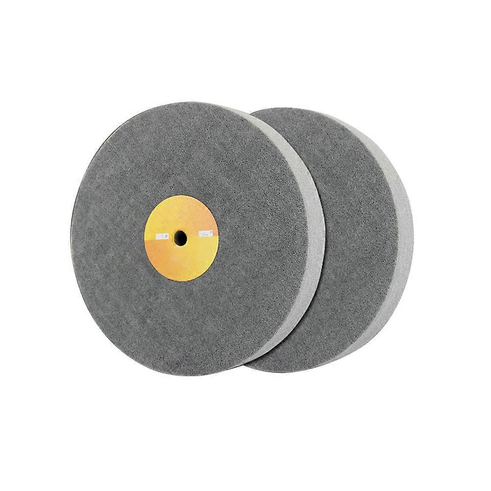 Abrasive Disc Nylon Polishing Wheel for Metal Buffing 10Pcs Grey
