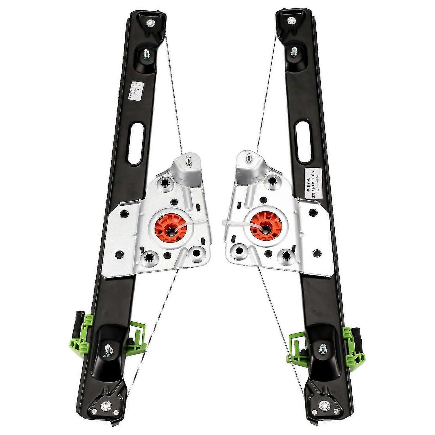 1Pair Rear Power Window Regulator without Motor Replacement For BMW