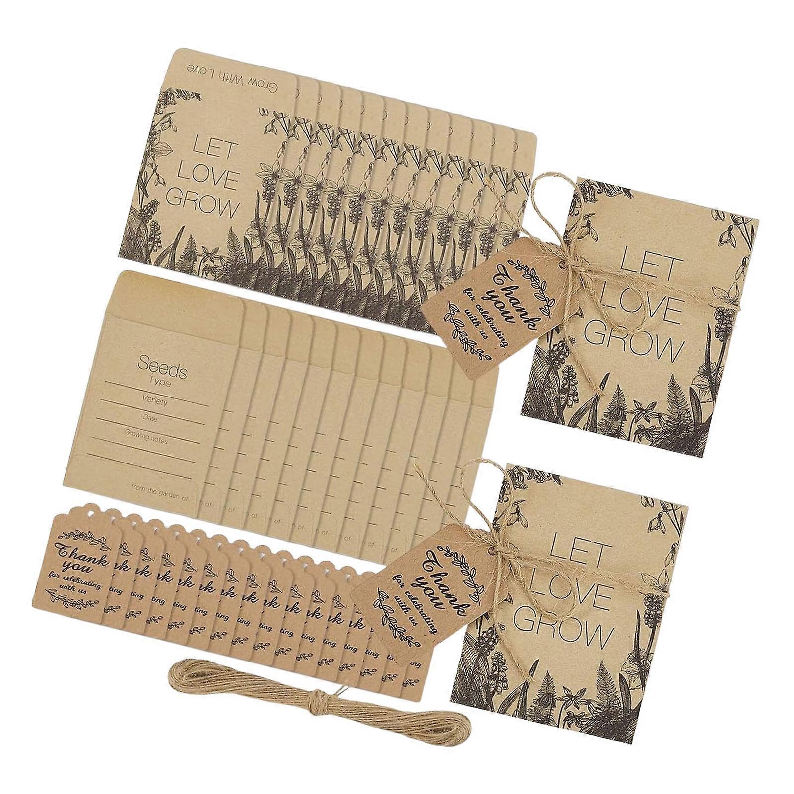 Bulk Auto Stick Envelopes Set Includes 100 Thank You Note With Bucolic Cord For Handmade Gifts Invitation Multicolor