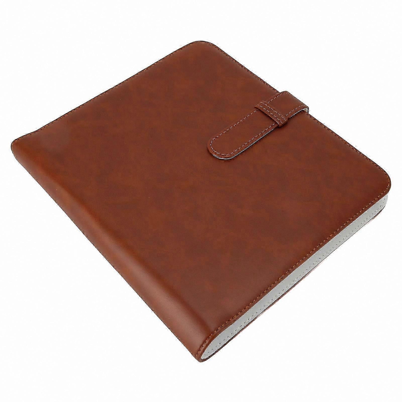 288-Pocket Instant Camera Photo Album, Waterproof Design for Instax Mini and Square Formats, Compatible with Various Models, Brown