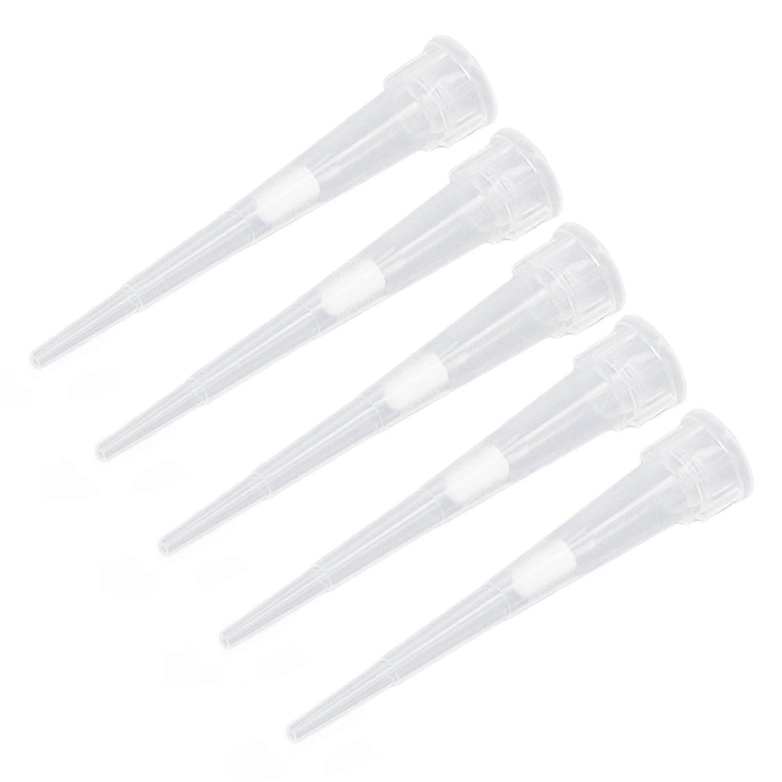 Universal 10ul PP Plastic Transparent Filter Pipette Tips for Laboratory, 1000PCS, 3.2cm