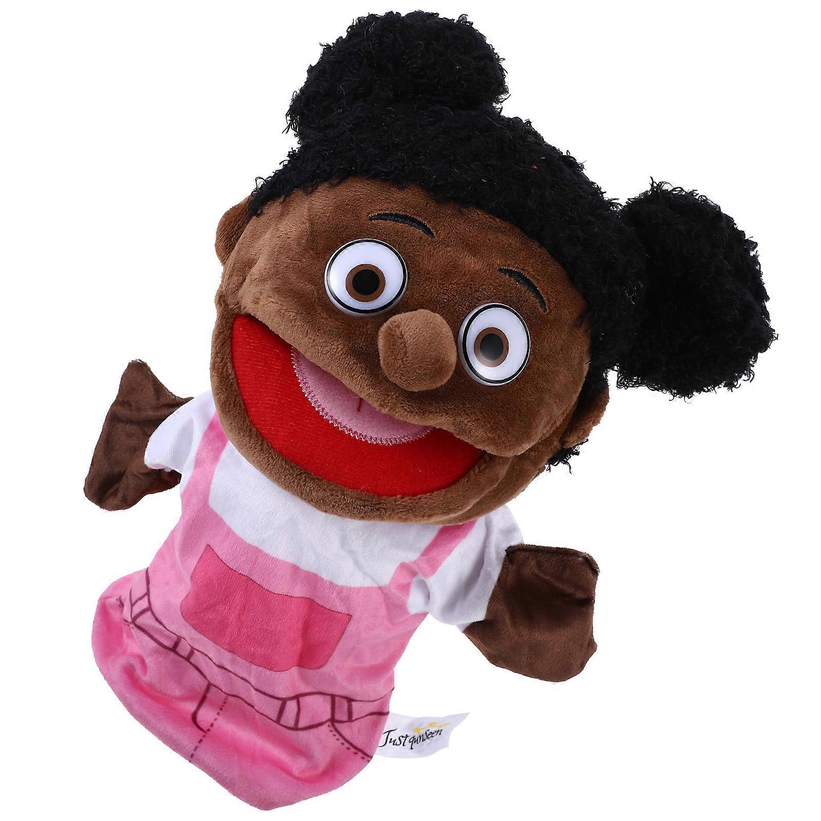 Family Member Hand Puppet Hand Puppets for Storytelling 2Pcs Plush Cotton