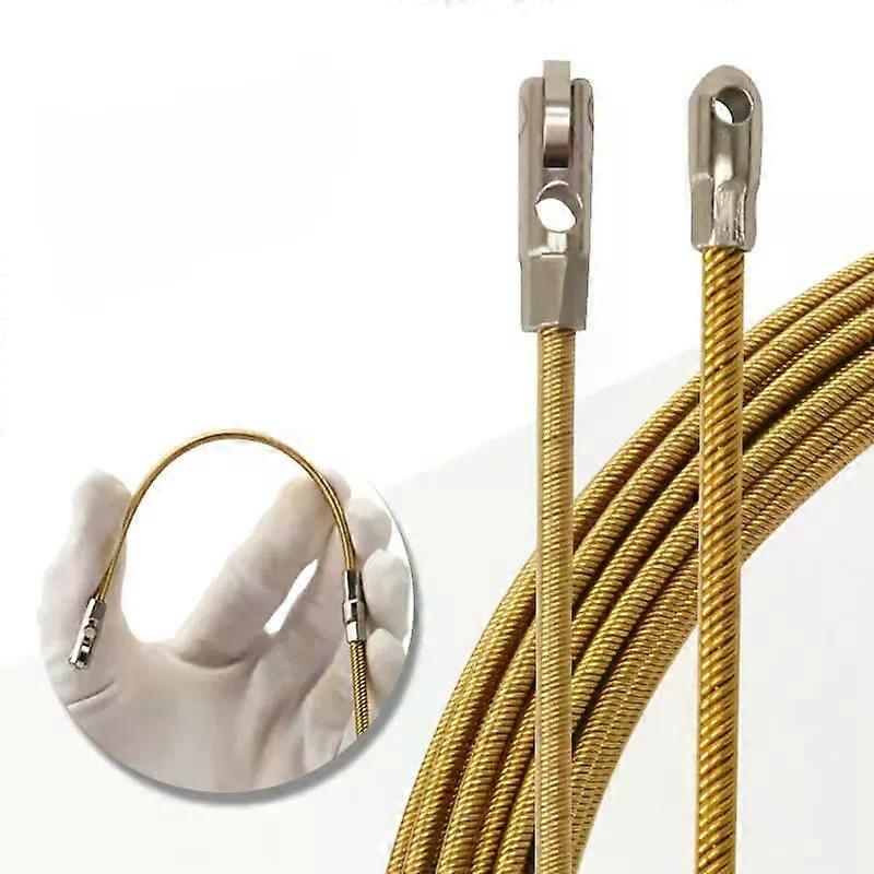 Universal Wire Lead Threading Device Tool 5/10/15/20m Rope Pulling Device for Electricians with Pulley Threading of Cable Wire
