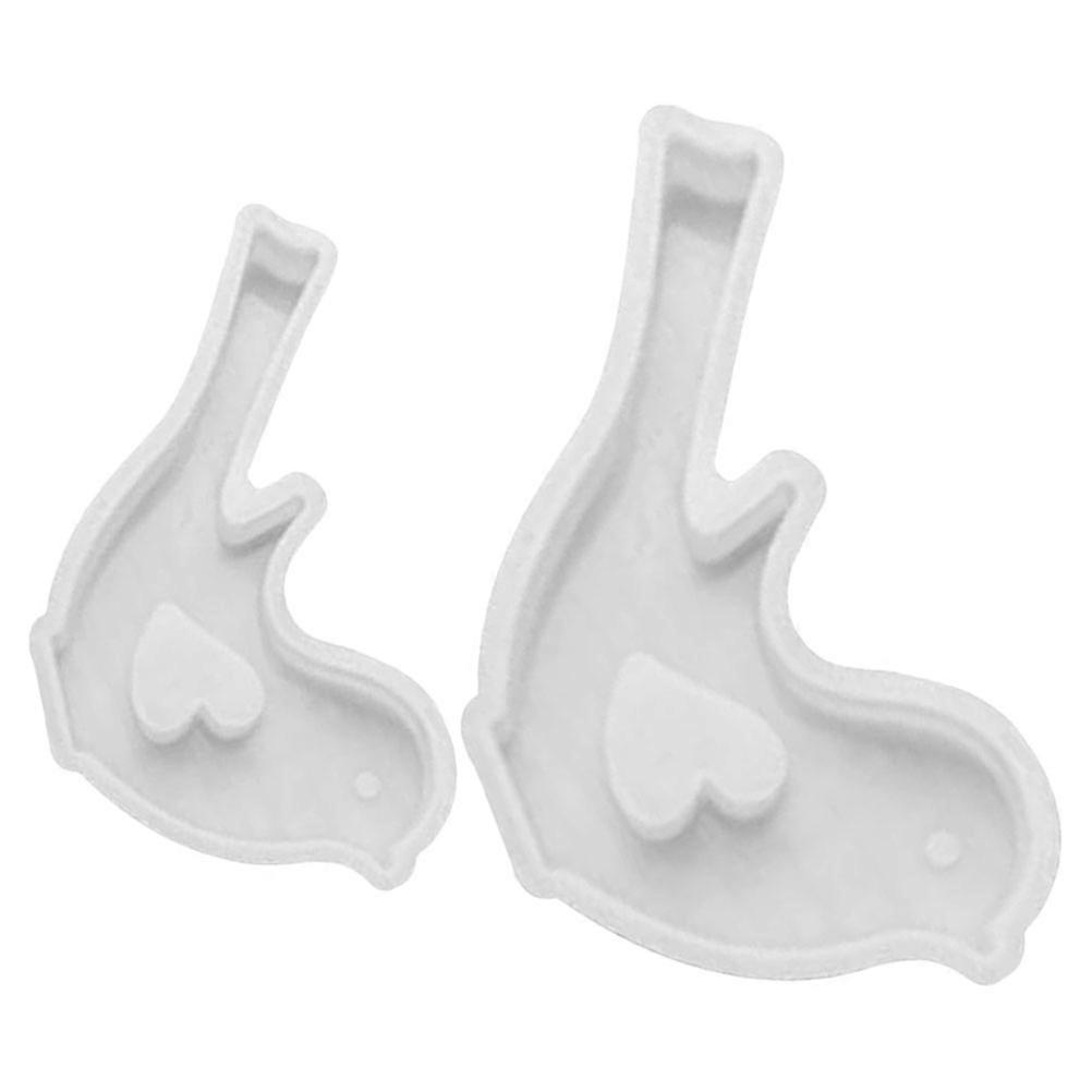 Chocolate Candy Mold Silicone Bird Mold for DIY Crafts 4Pcs Creative Baking Set