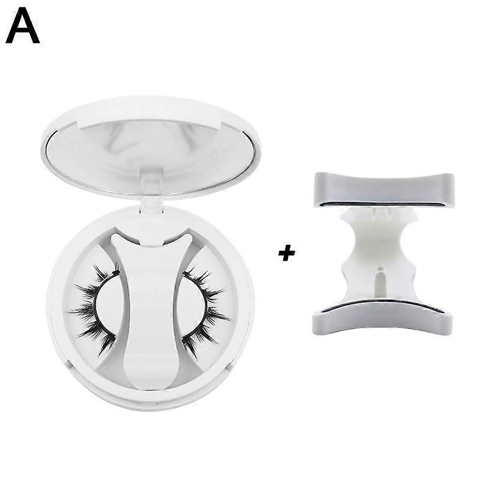 Handmade Soft Magnetic Eyelash Set with Curler Reusable 2-Second Easy Wear for Daily and Stage Use