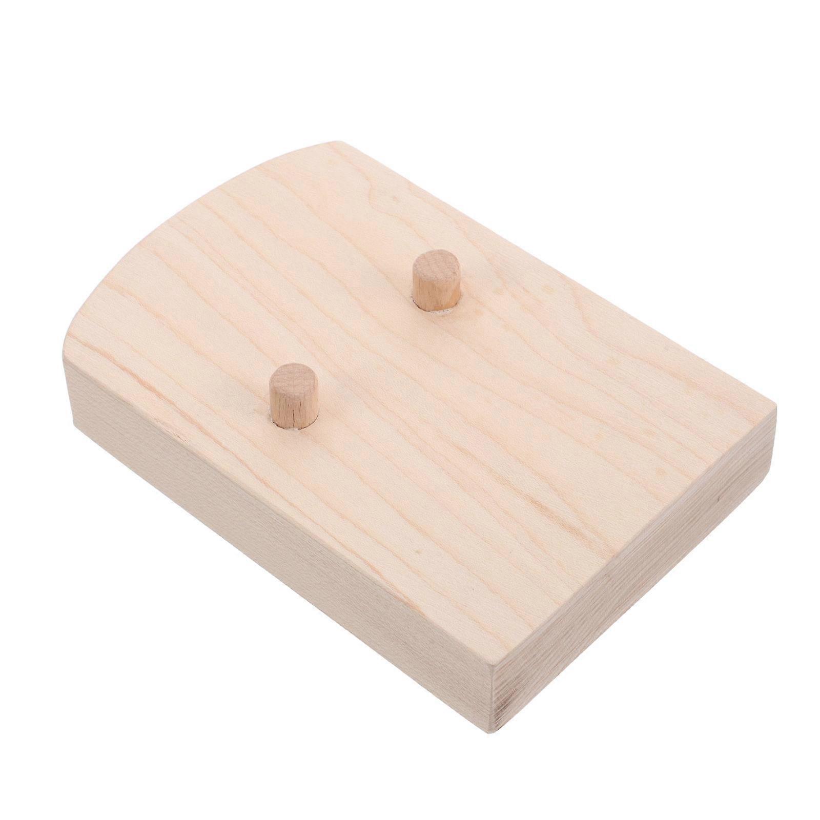 String Instrument Tools Cello Bridge Support Stand for Repair 4Pcs Wood