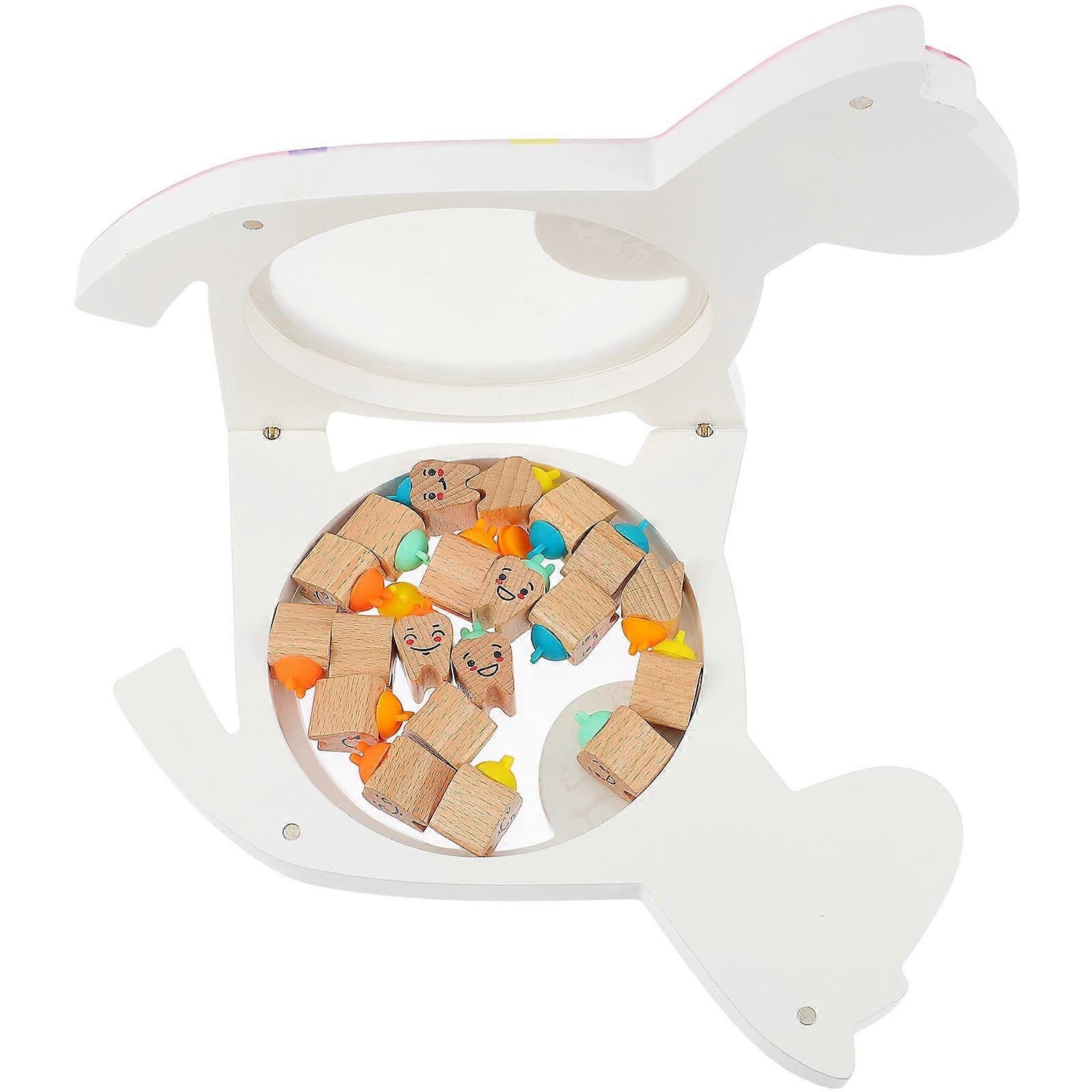 Baby Teeth Wood Box Storage for 20Pcs with Lanugo Container