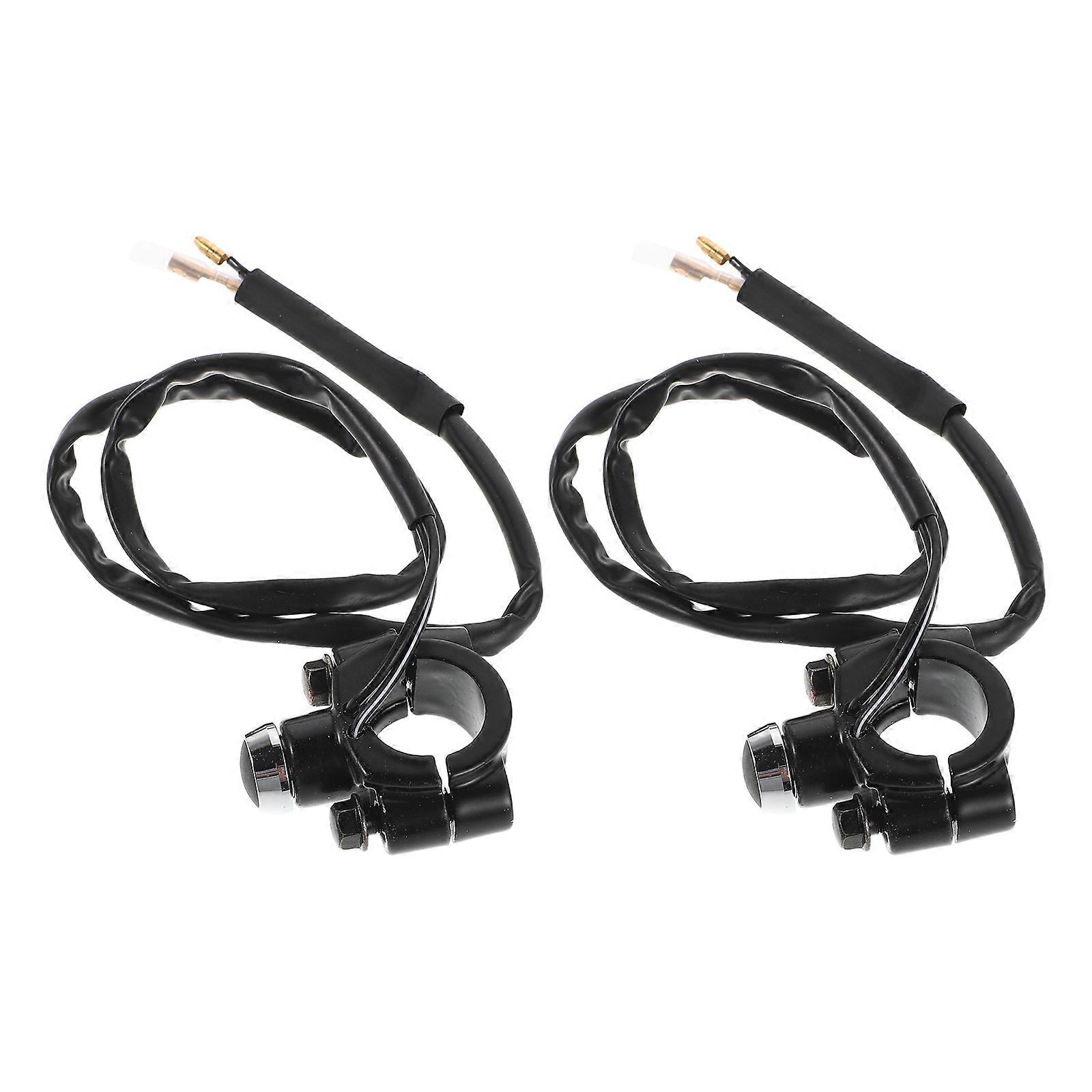 Power Control Handlebar Mount Switch for 10Pcs Motorcycle Turn Signal